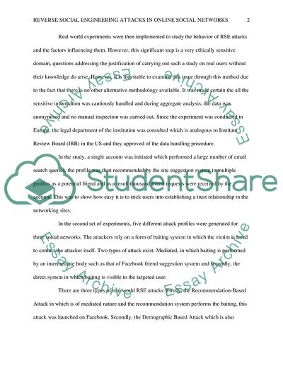 Reverse Social Engineering Attacks in Online Social Networks