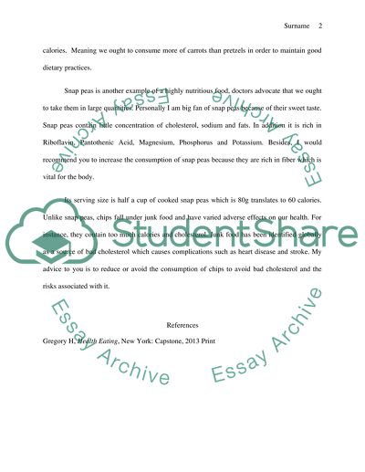 Serving size of carrots and snap peas(presentation)