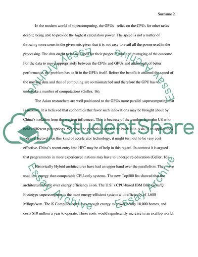 Supercomputing Exaflop Target