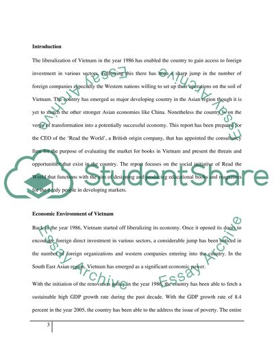 Tremendous Opportunities for Read the World in Vietnam