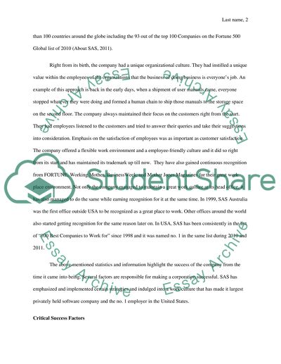 Statistical Analysis System