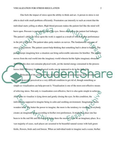 Visualization for Stress Regulation