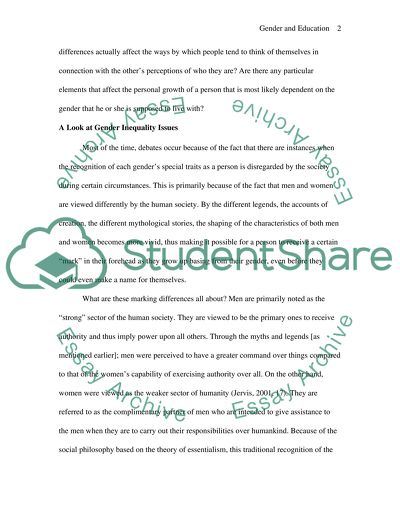An Understanding of How Men and Women Differ
