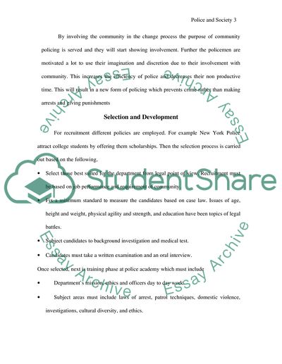 Community Police Organization