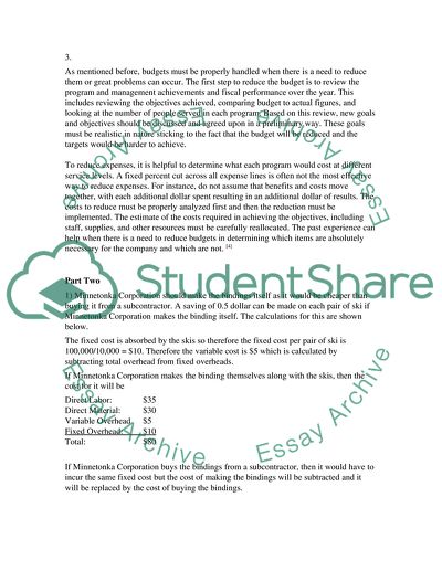 Cost Management and Activity-Based Costing