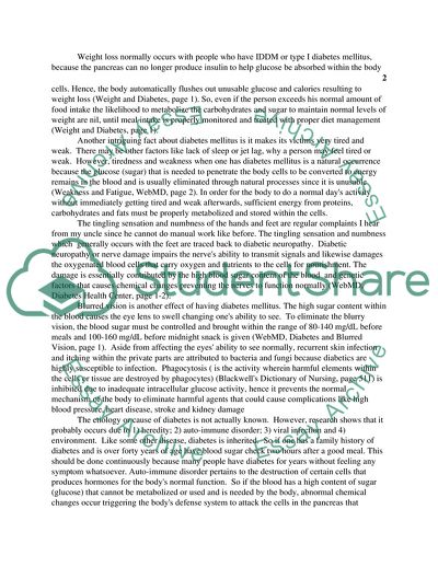 diabetes mellitus type 2 case study