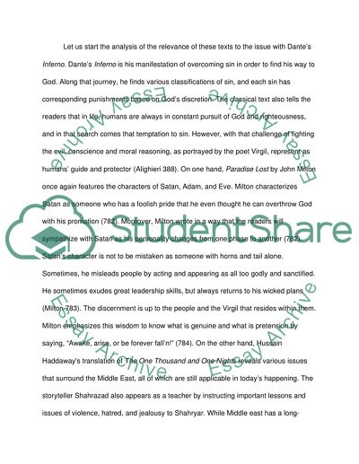 Intertextual Issues Paper