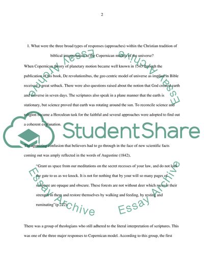 Conflict Between Science and Religion