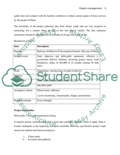 Delivery of Effective E-Government Services. The case of Oman