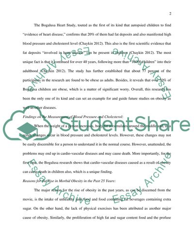 The Weight of the Nation: Relevance to the US Overweighed with Obesity