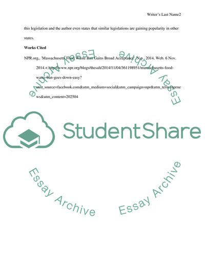 Massachusetts Food Waste Ban Gains Broad Acceptance