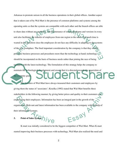 Wal-mart supermarket