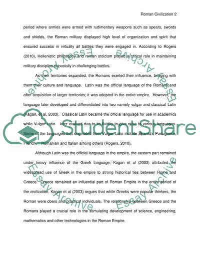 Rome Was Not Built in a Single Day