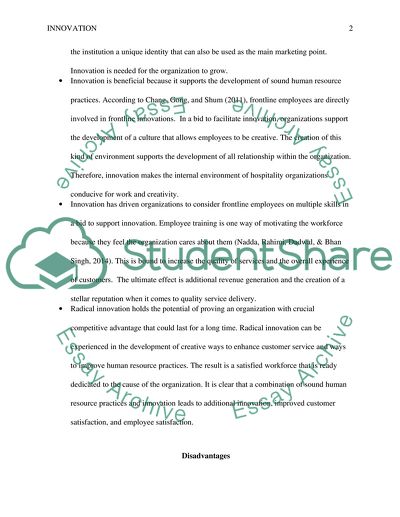 Human Resource Management and Hospitality Institution