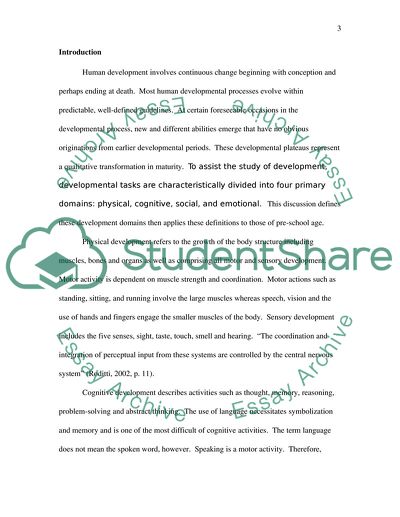 The Infants Developmental Plateaus