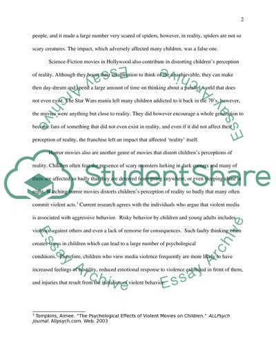 Does the media distort childrens perceptions of reality or validate them