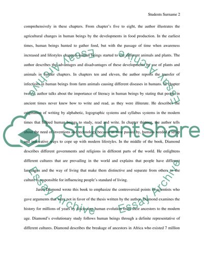 Guns, Germs and Steel by Jared Diamond