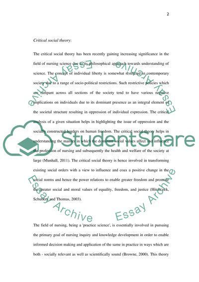 Shaping Nursing with Philosophical Approaches