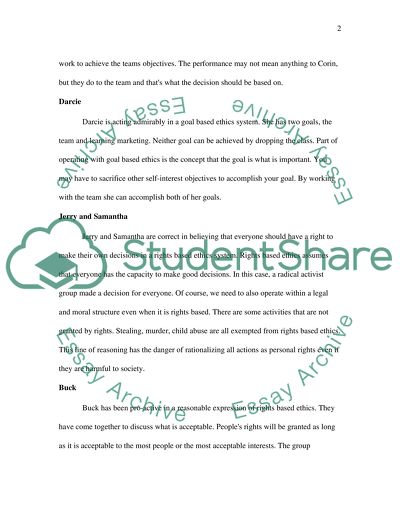 Managing Ethics in Organizations