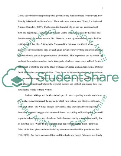 Norse vs. Greek Mythology