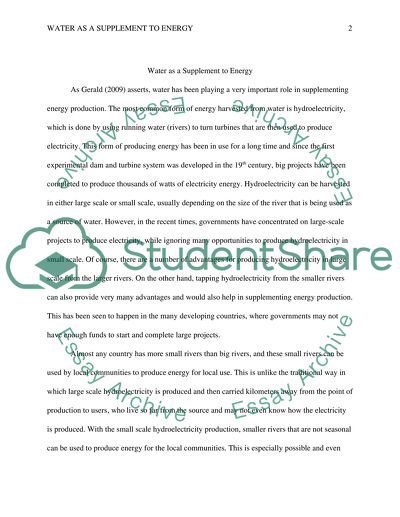 How might wind or water power become at least partial, but significant solution to global energy issues