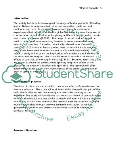 Chronic Effects of Cannabis on Human Memory