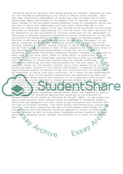 E-Business and e-Marketing