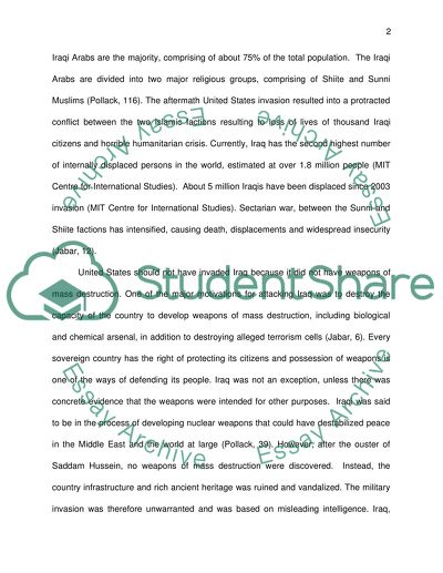 The Future of Iraqs Economy, Politics and Security