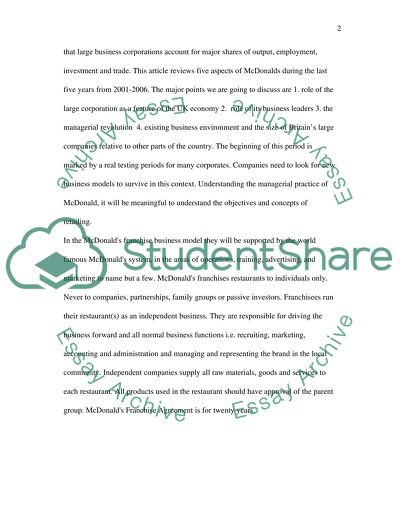How has McDonalds change in the last 5 years in UK