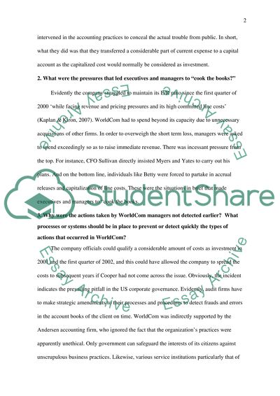 The Corporate Giant WorldCom