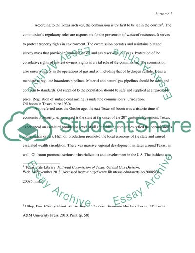 Texas Railroad Commissions Politics