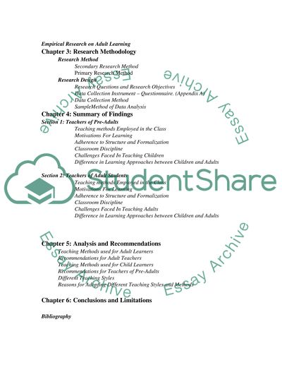 I havent picked a topic as yet but I would like it to be something about education in adulthood