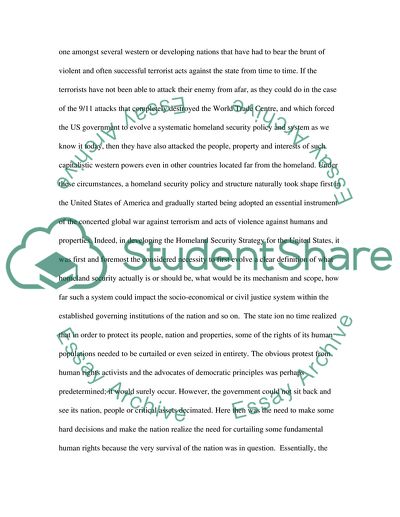 Homeland Security in the United States