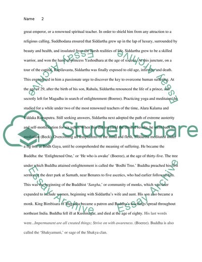 Buddhism: The Religion of Peace