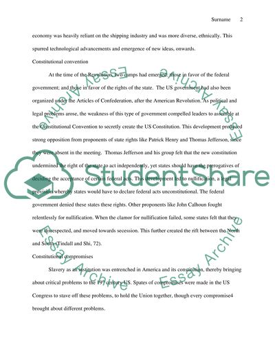 The Event of the American Civil War