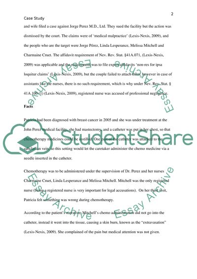 Nurses Involved in Lawsuits