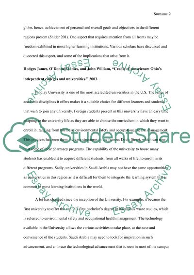 College Life in the United States and Saudi Arabia