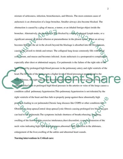 Reflective Nursing in Critical Care: Account of an Intubation