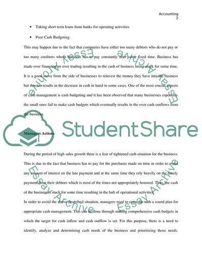 Insolvent Periods of High Sales Growth