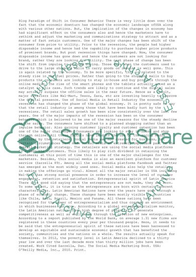 Paradigm of Shift in Consumer Behavior