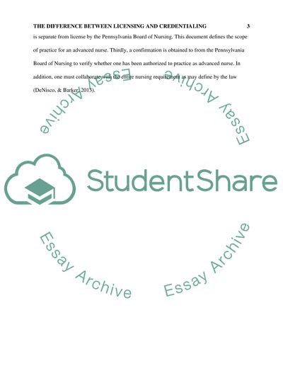 The Difference Between Licensing and Credentialing