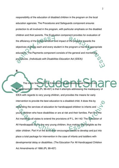 Diversity in the Classroom: The Individuals with Disabilities Education Act