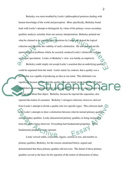 The Viability of Primary and Secondary Qualities