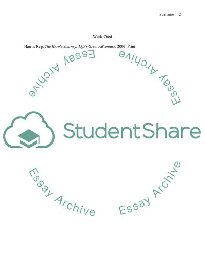 Outline on The Heros Journe: Lifess Great Adventure