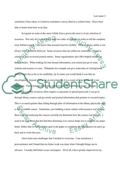 To review the work you have completed in the course and to reflect on what you have learned from it