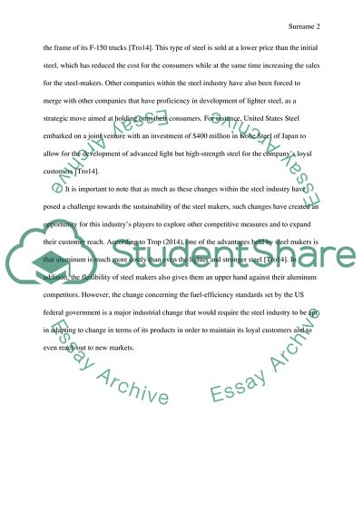 The Impact of Automakers Demands on the Steel Industry