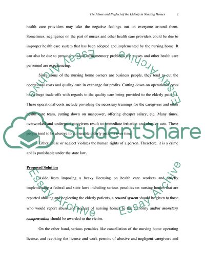 Intentional Act of Mishandling