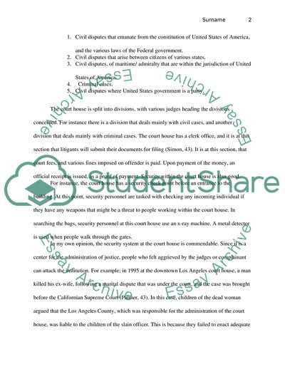 The US District Court House