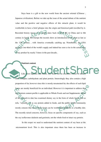 Soybean Origin and Production