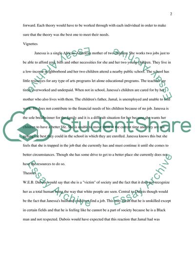 Research Vignettes and Theories of Treatment